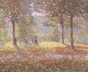 Wynford Dewhurst Luncheon on the Grass France oil painting artist